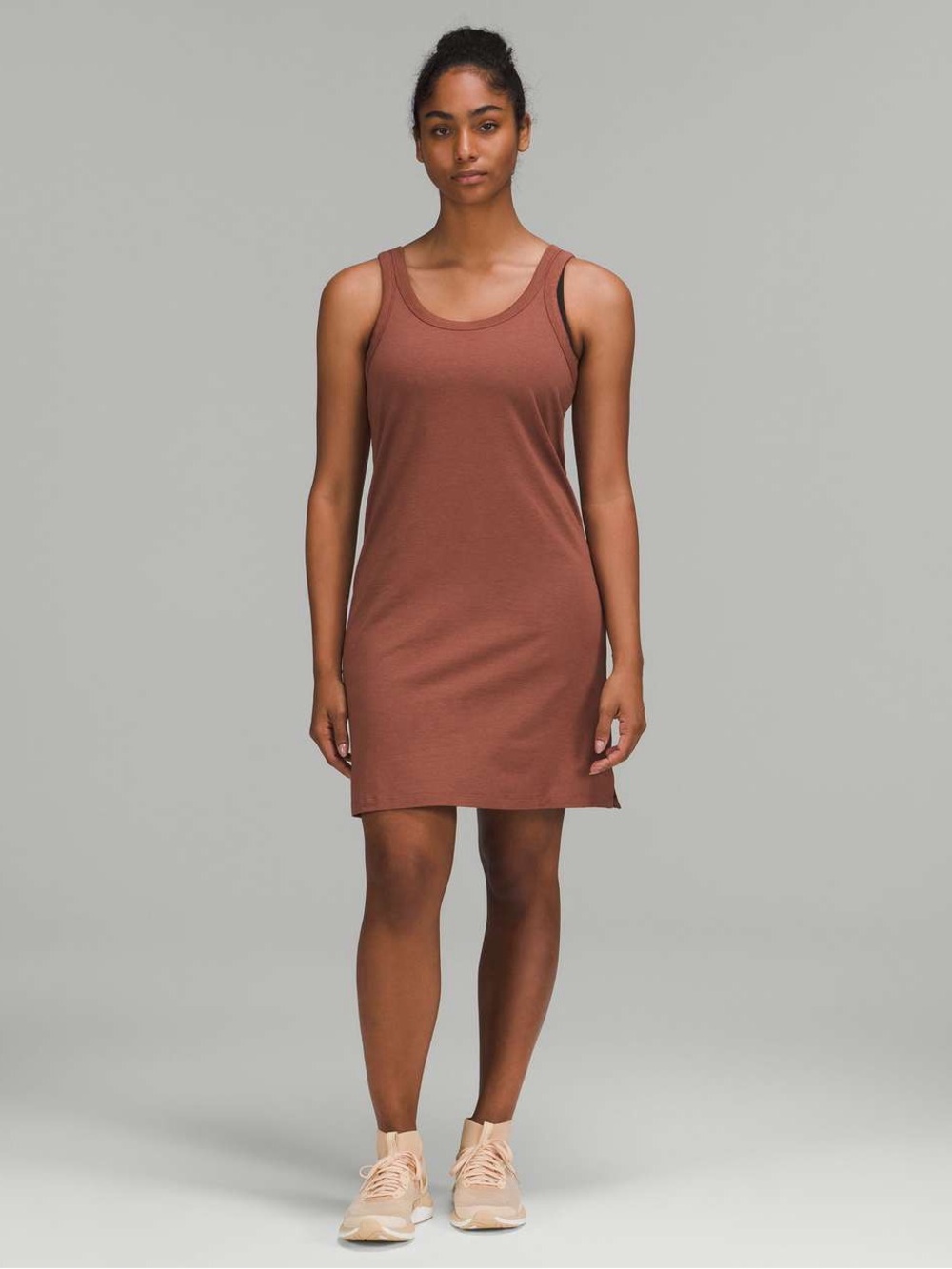 Lululemon Classic-Fit Cotton-Blend Scoop Dress